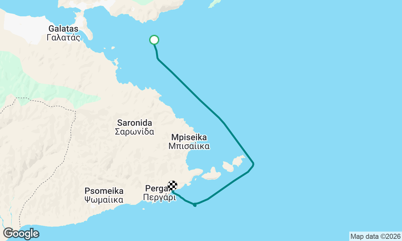 Voyage map