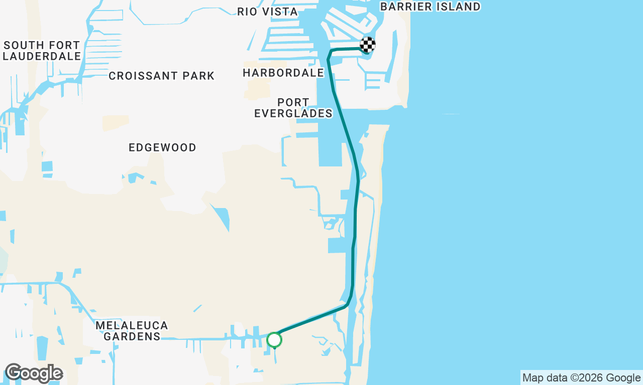 Voyage map