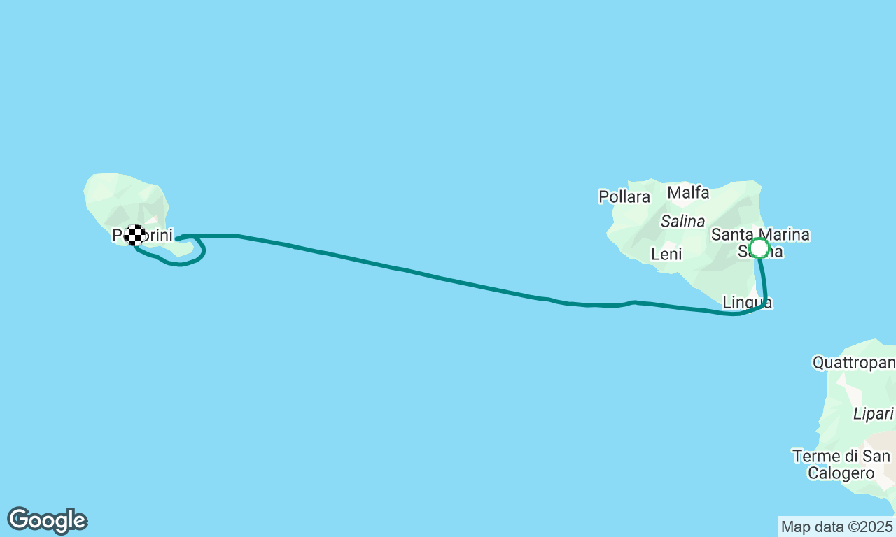 Santa maria, Salina to pevorini del mare, filicudi