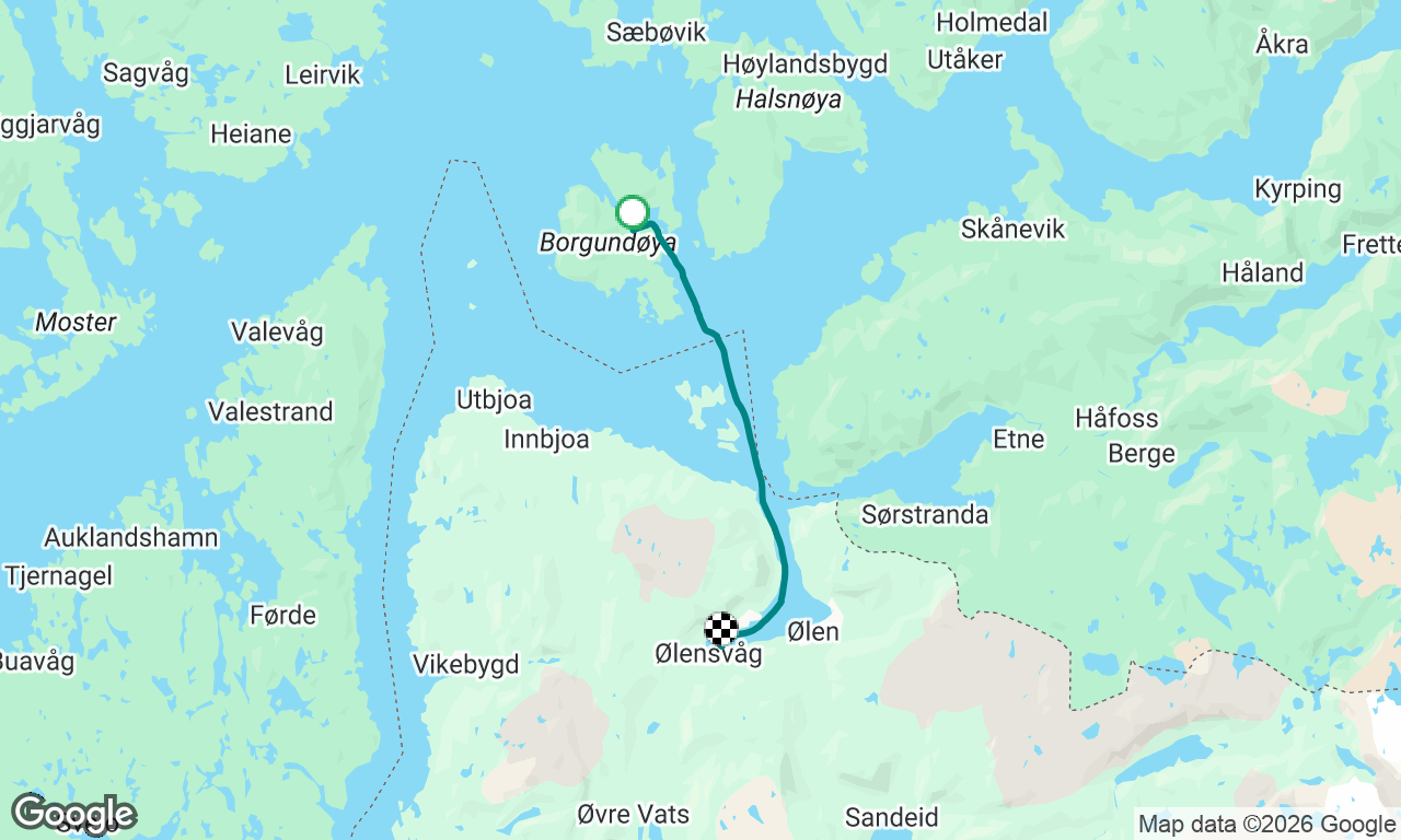 Voyage map