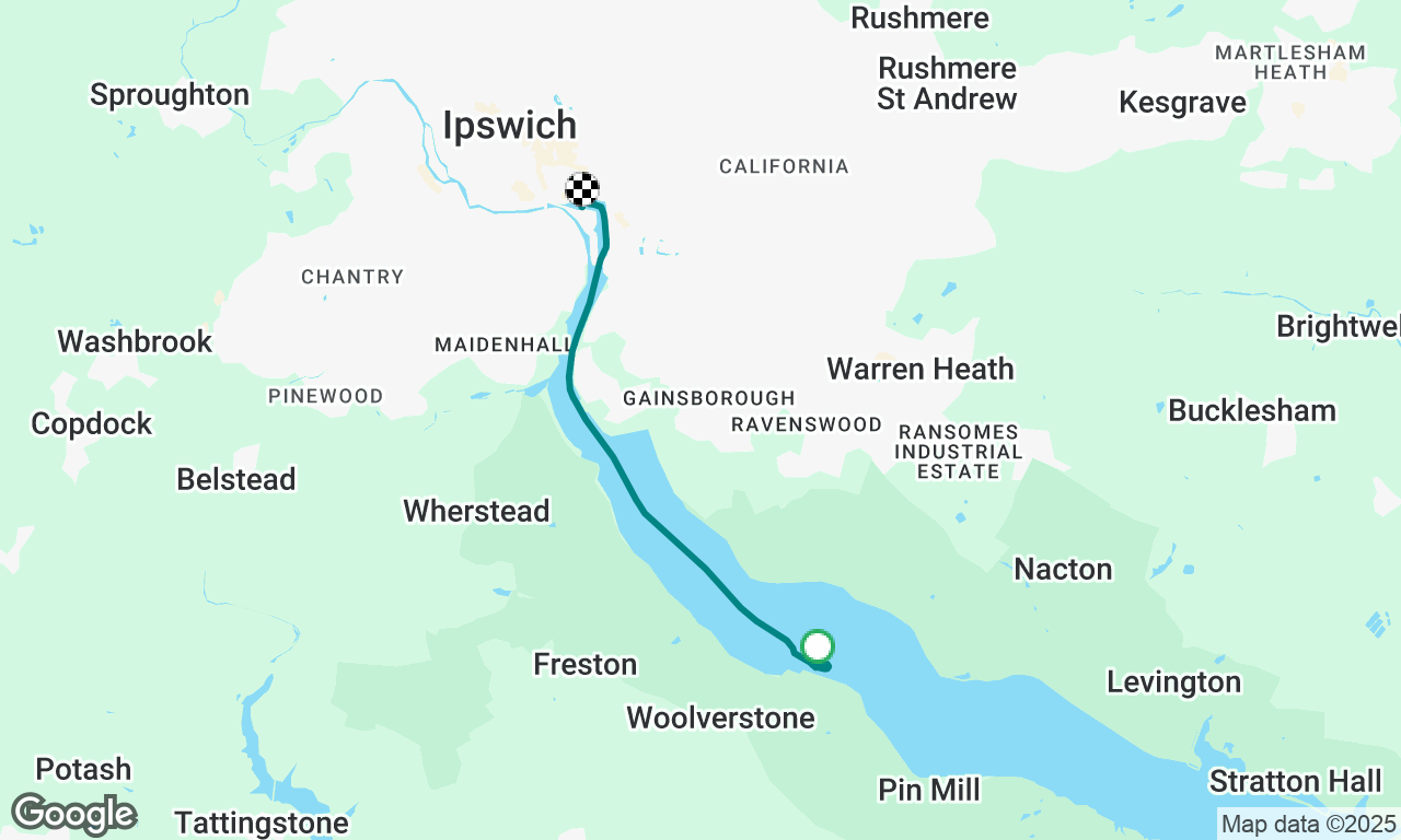 Woolverstone to Ipswich (MOA Rally)