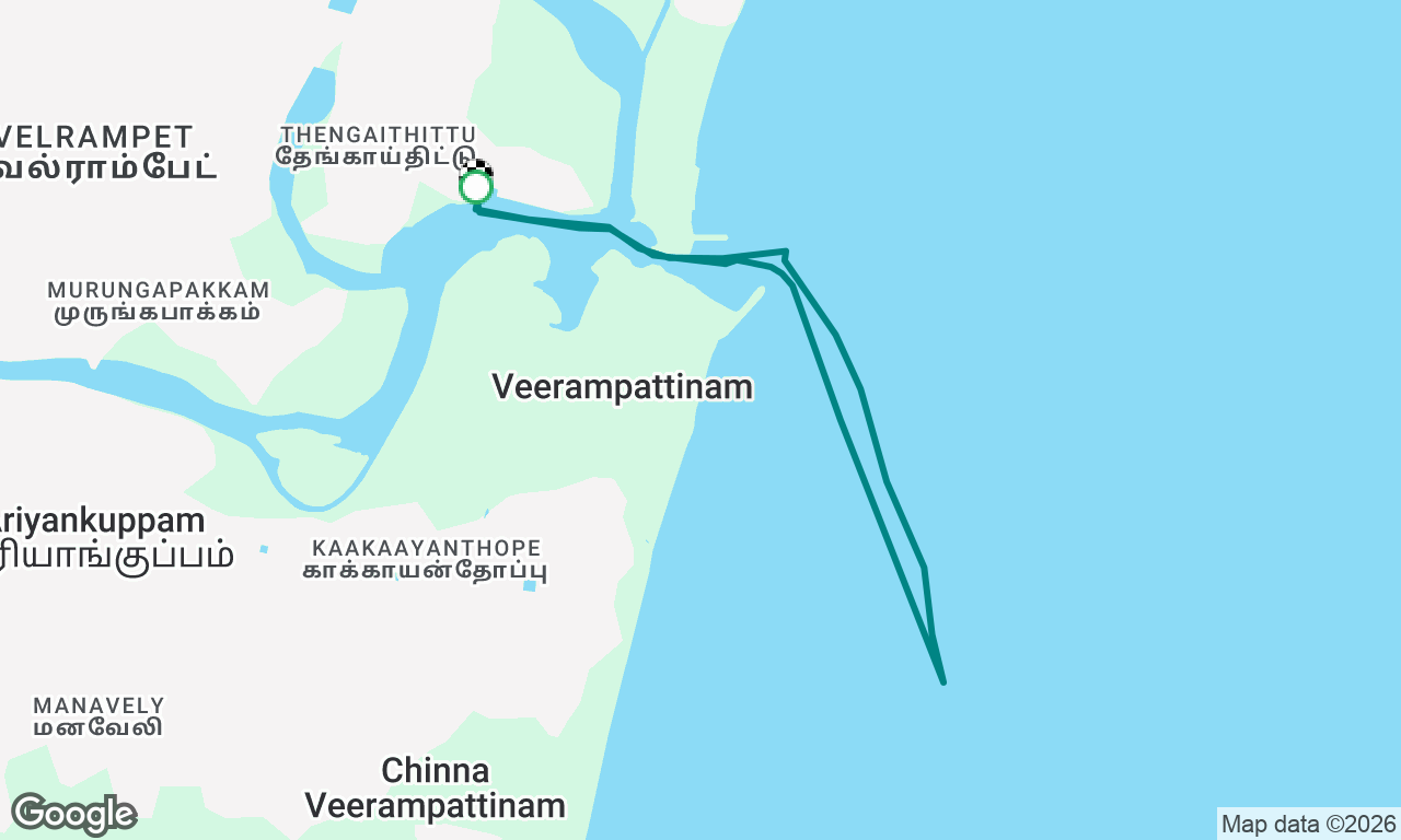 Voyage map