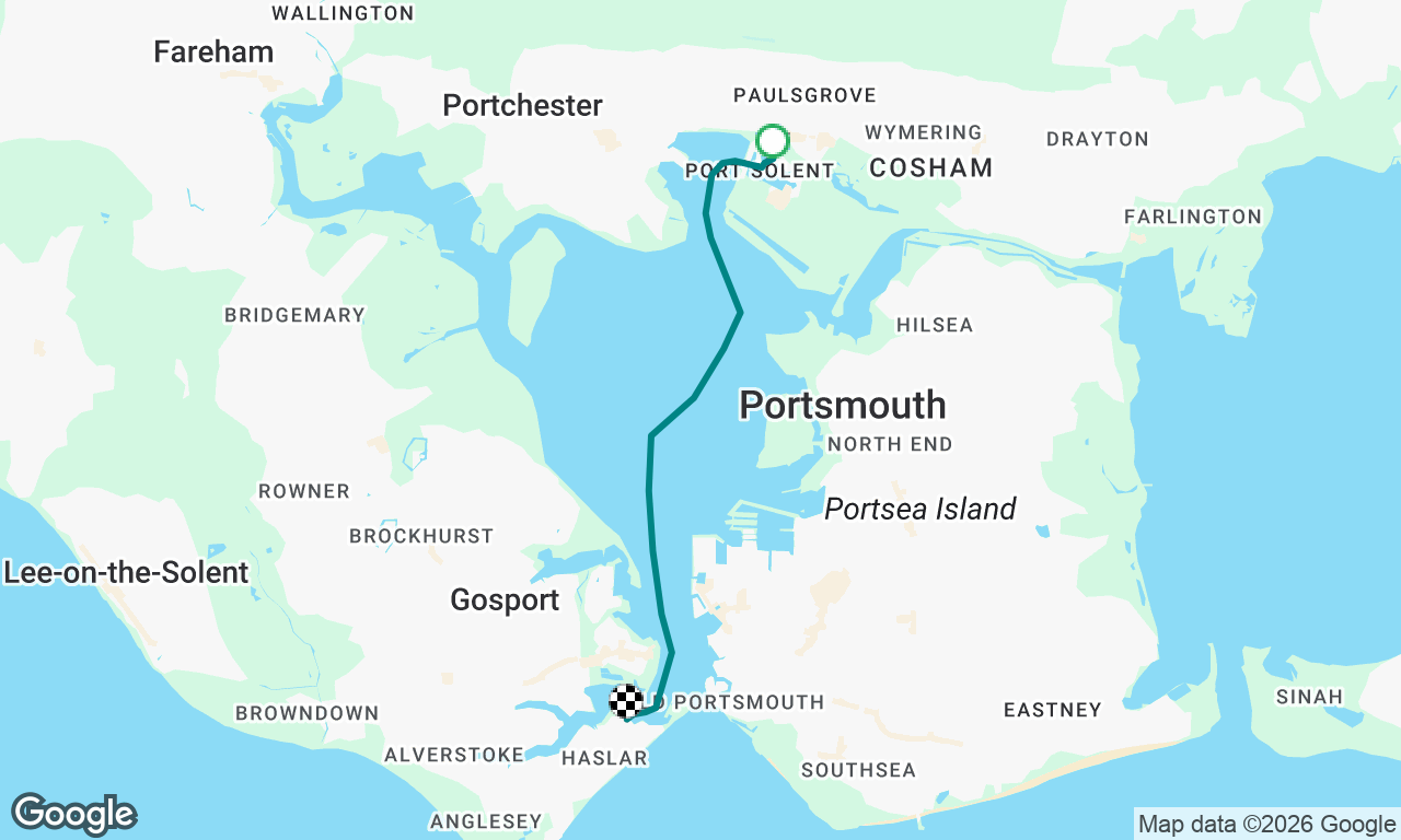 Voyage map