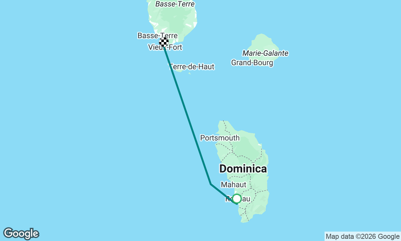 Rustler 42 Caribbean delivery
