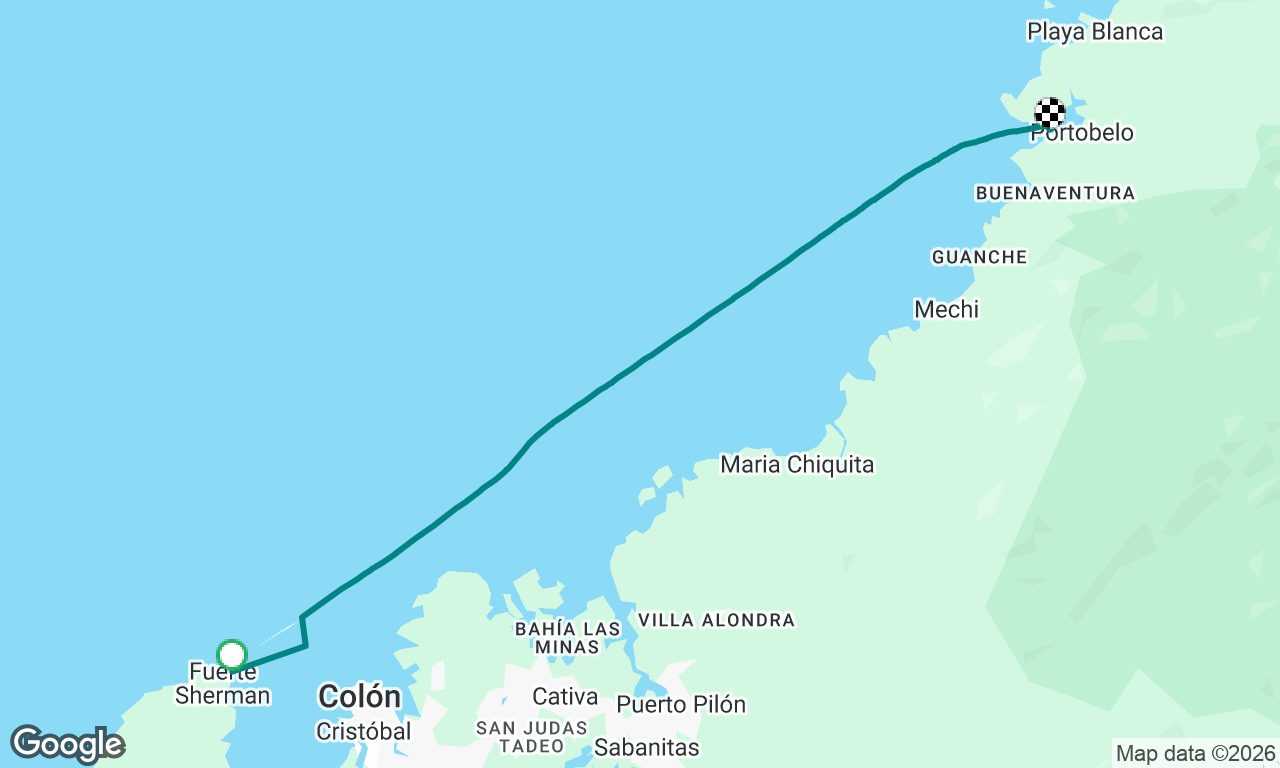 Voyage map