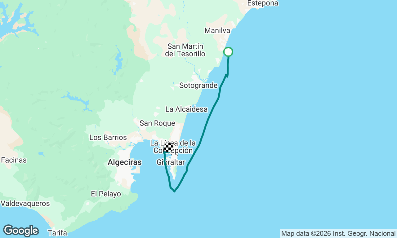 Voyage map