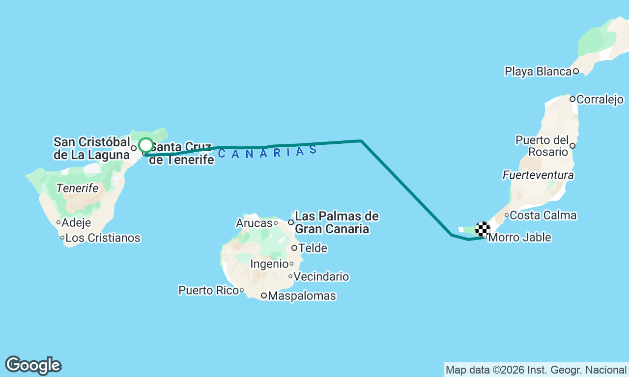 Voyage map