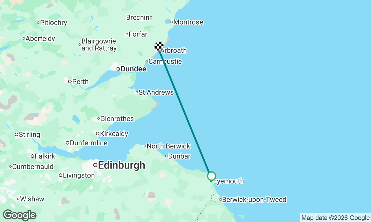 Eyemouth to Arbroath
