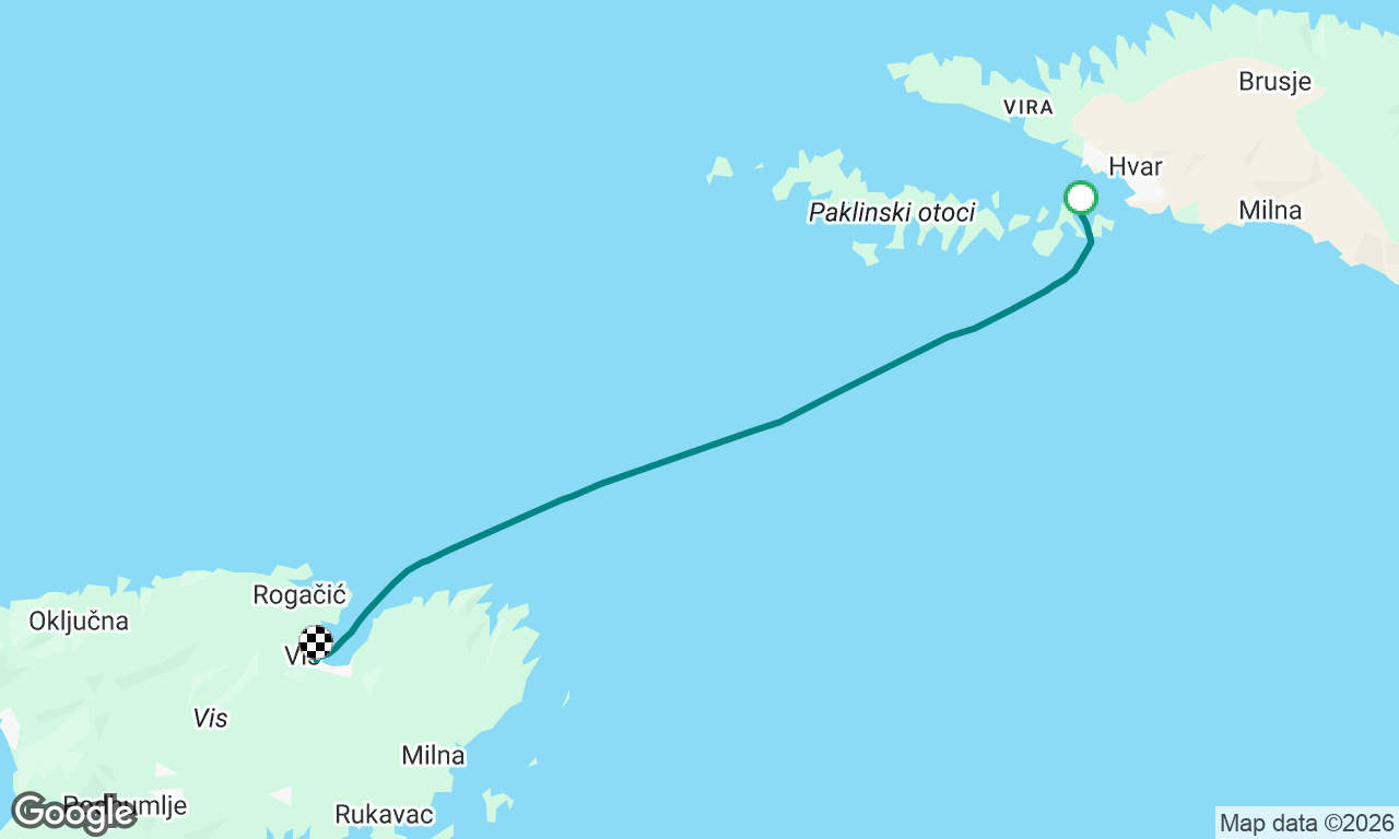 Voyage map
