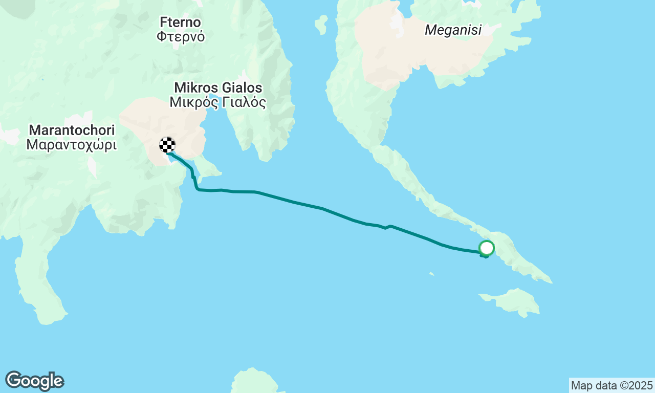 Fastest sail yet to Syvota
