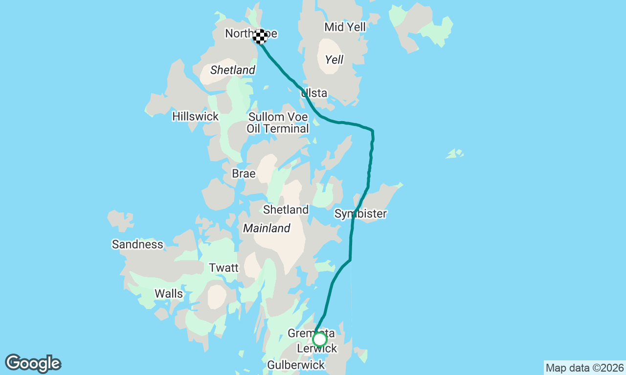 Voyage map