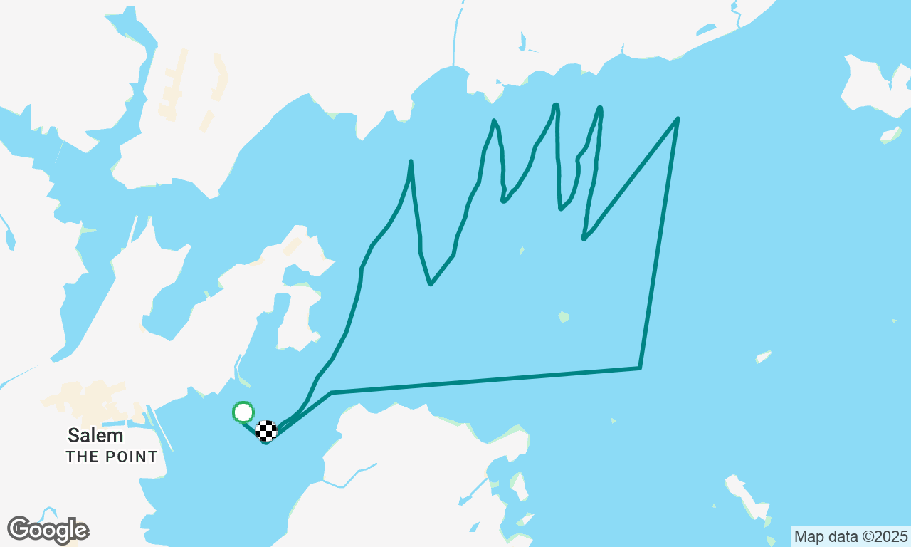First Mission sail of the season.