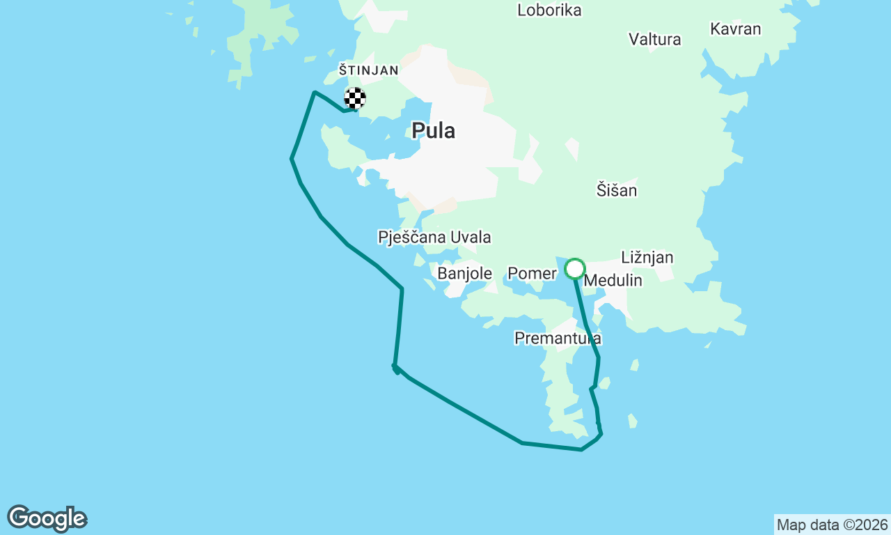 Voyage map