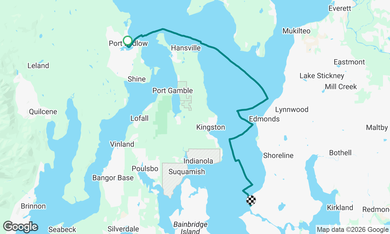 Port Ludlow to Seattle