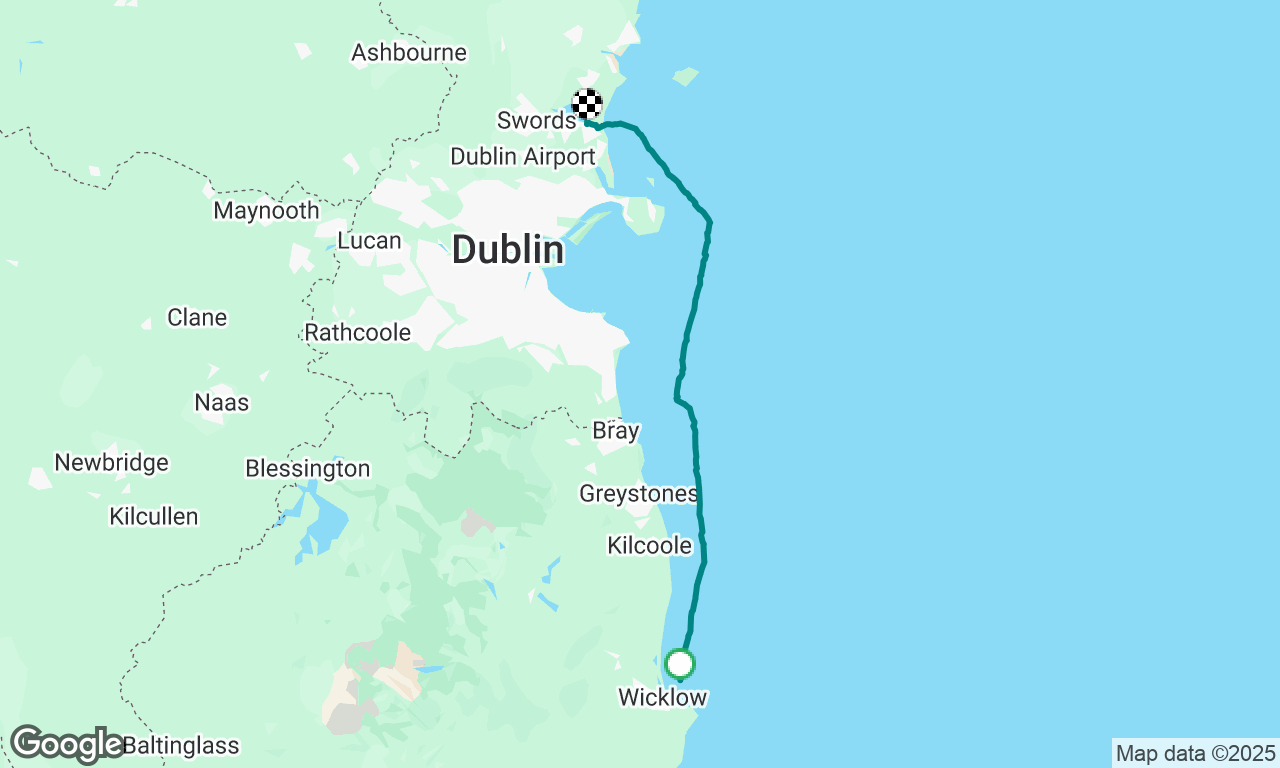 The road to Dublin - part 3 arrival at Malahide 