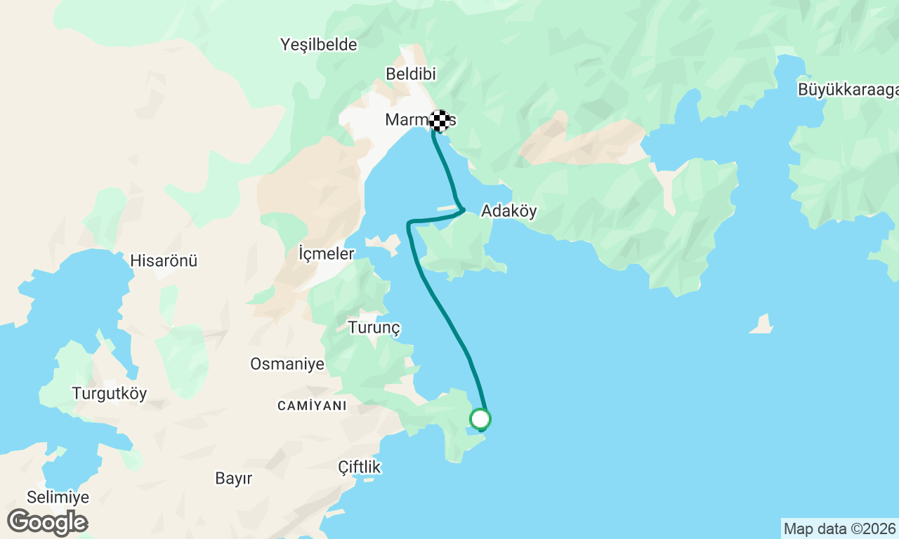 Voyage map
