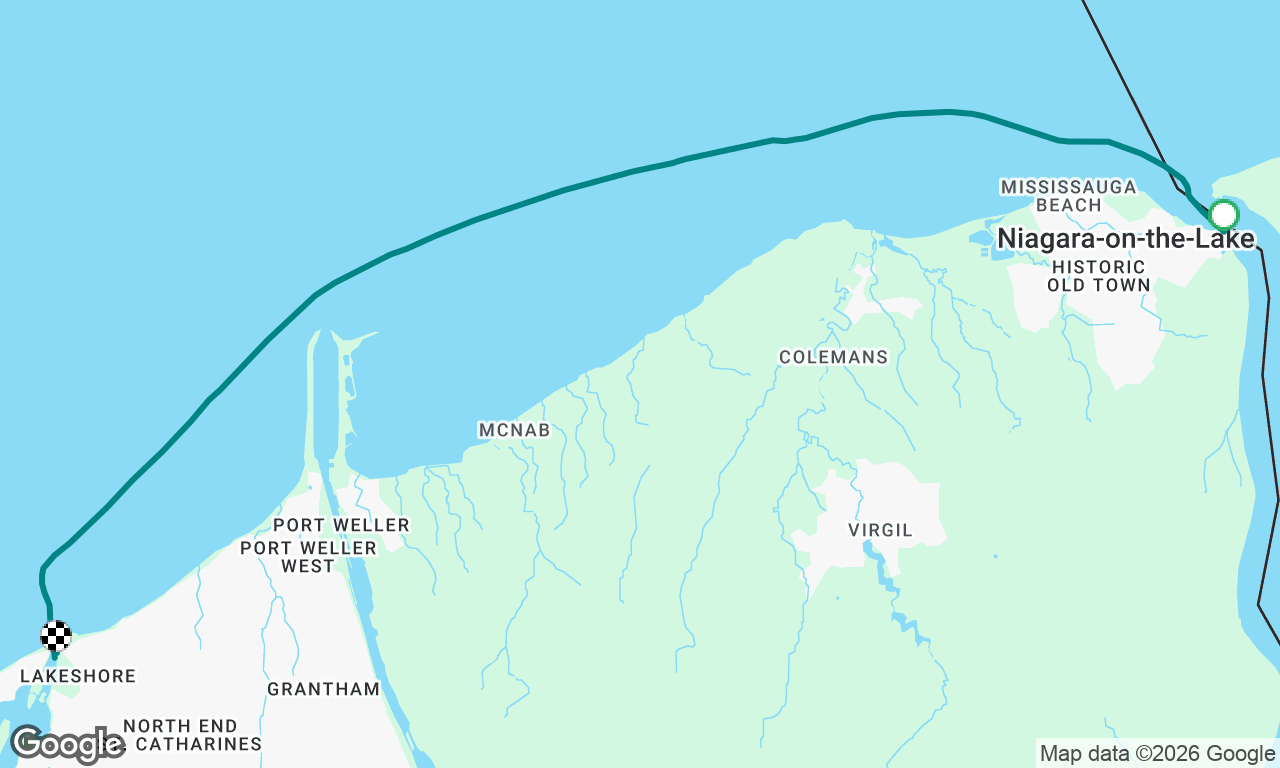 Voyage map