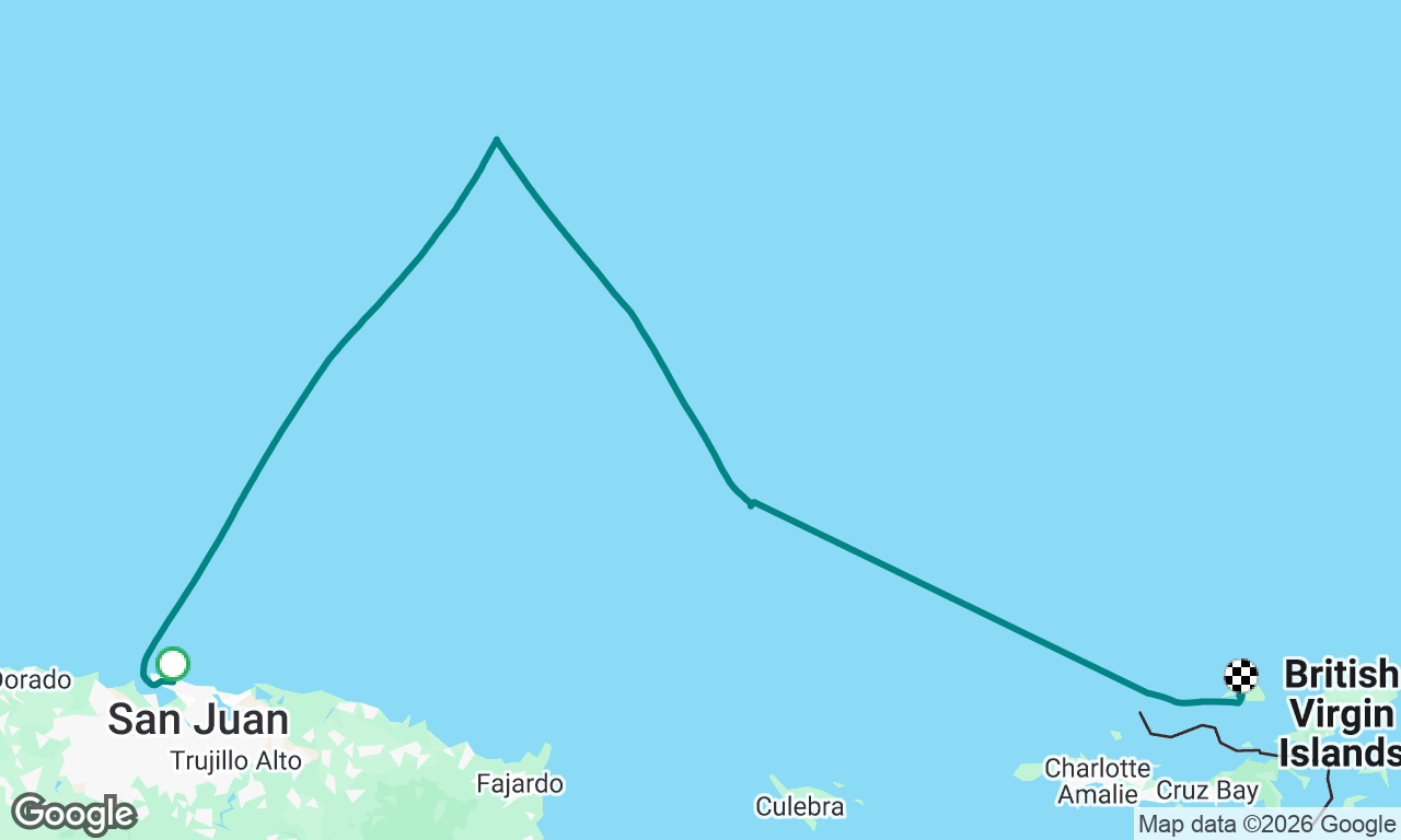 Voyage map