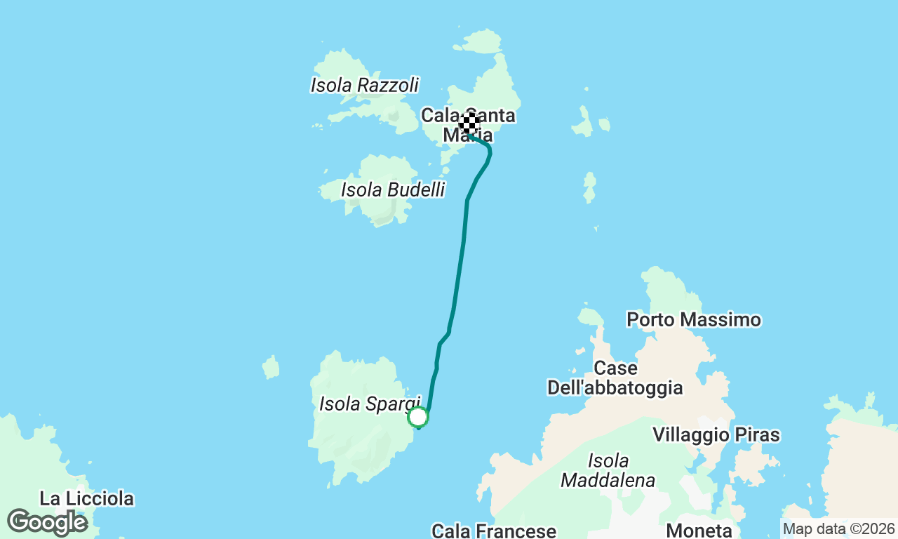 Voyage map
