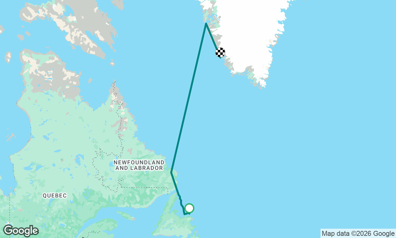 Voyage map