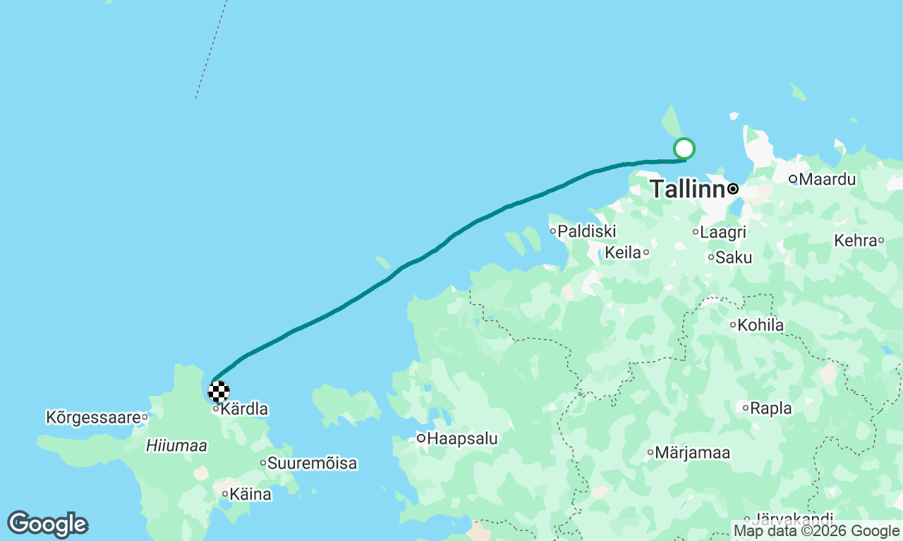 Voyage map