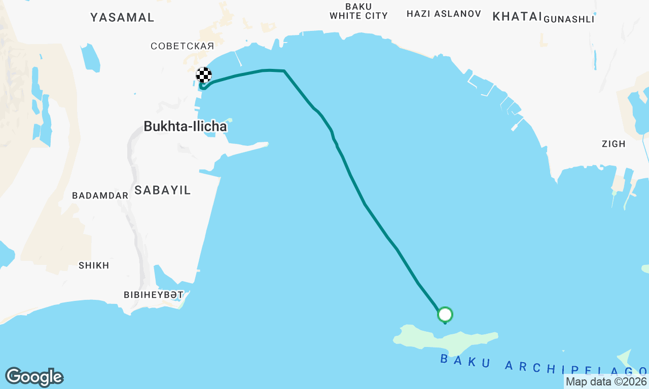 Voyage map