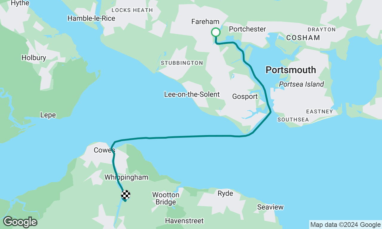 Fareham to Island Harbour 