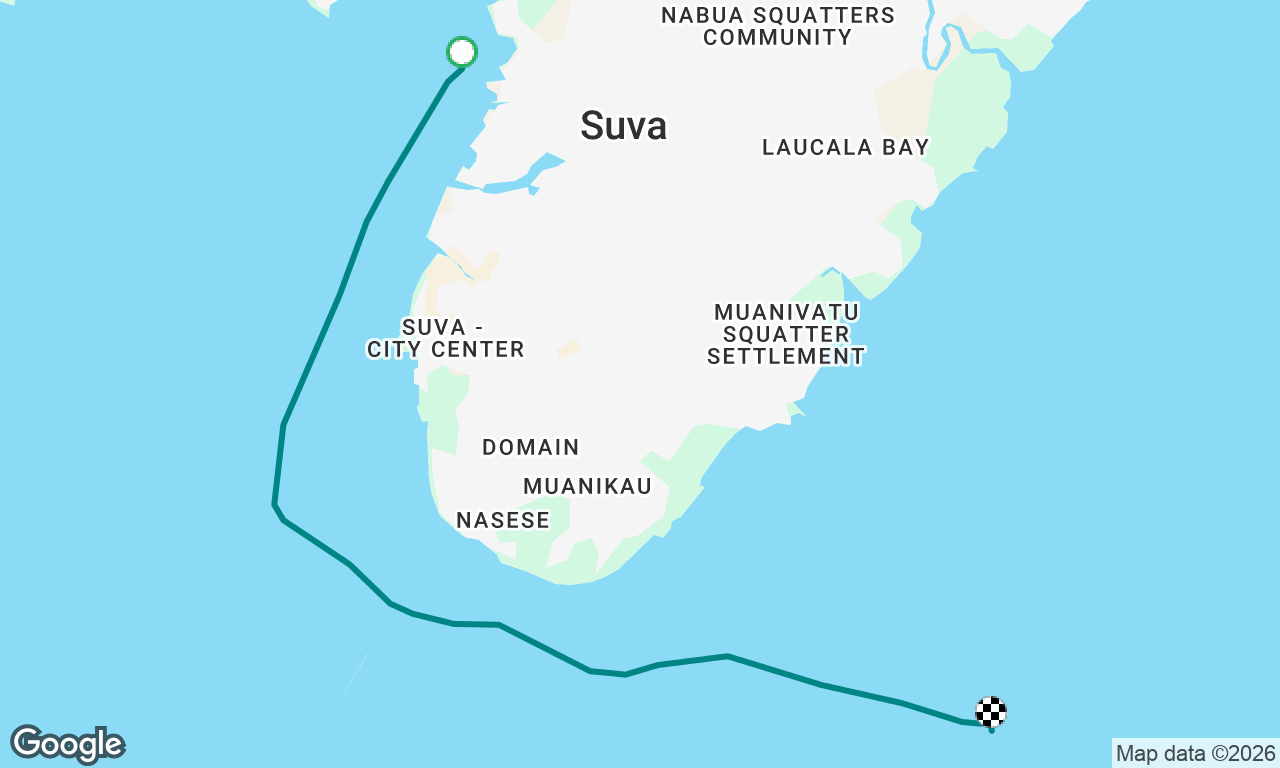 Voyage map