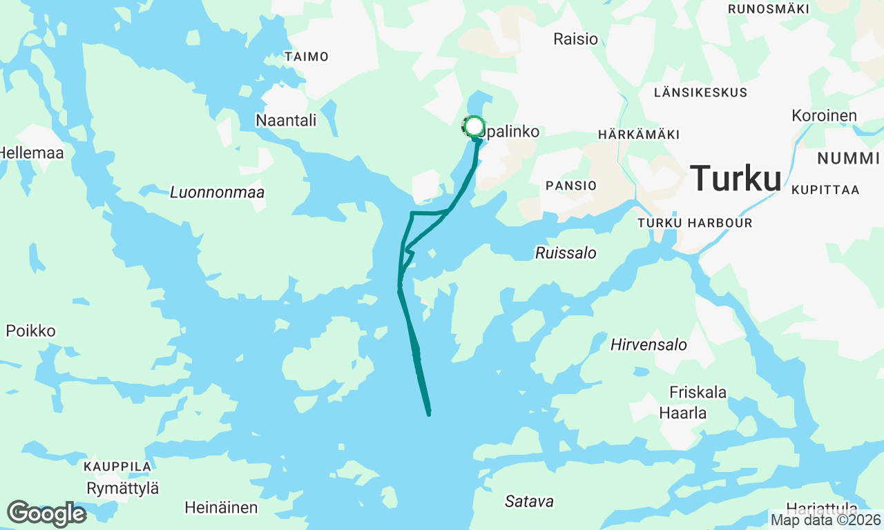 Irtiotto merellä 22.7