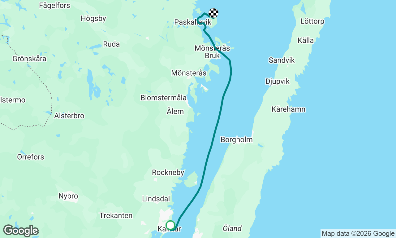 Kalmar to Runnö
