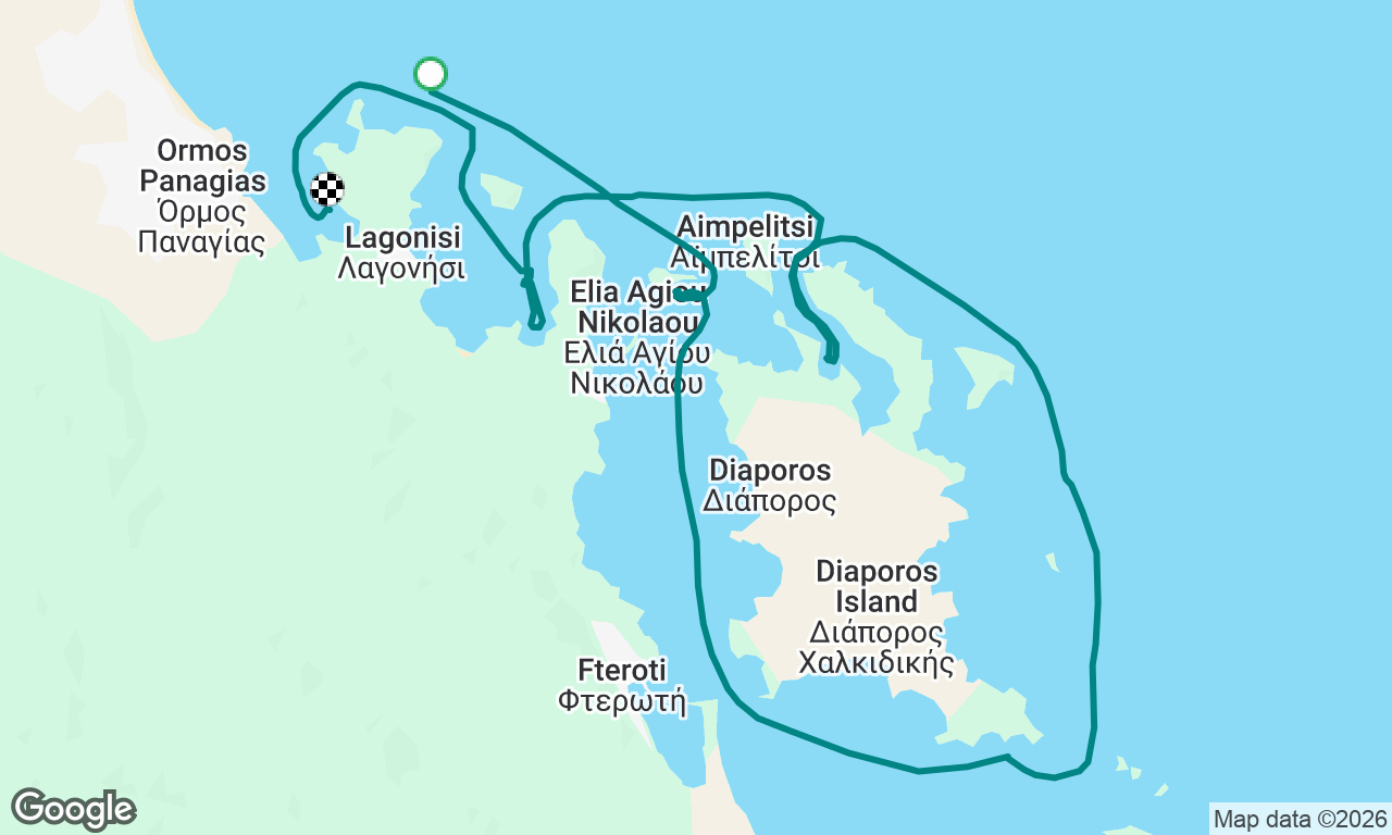 Voyage map