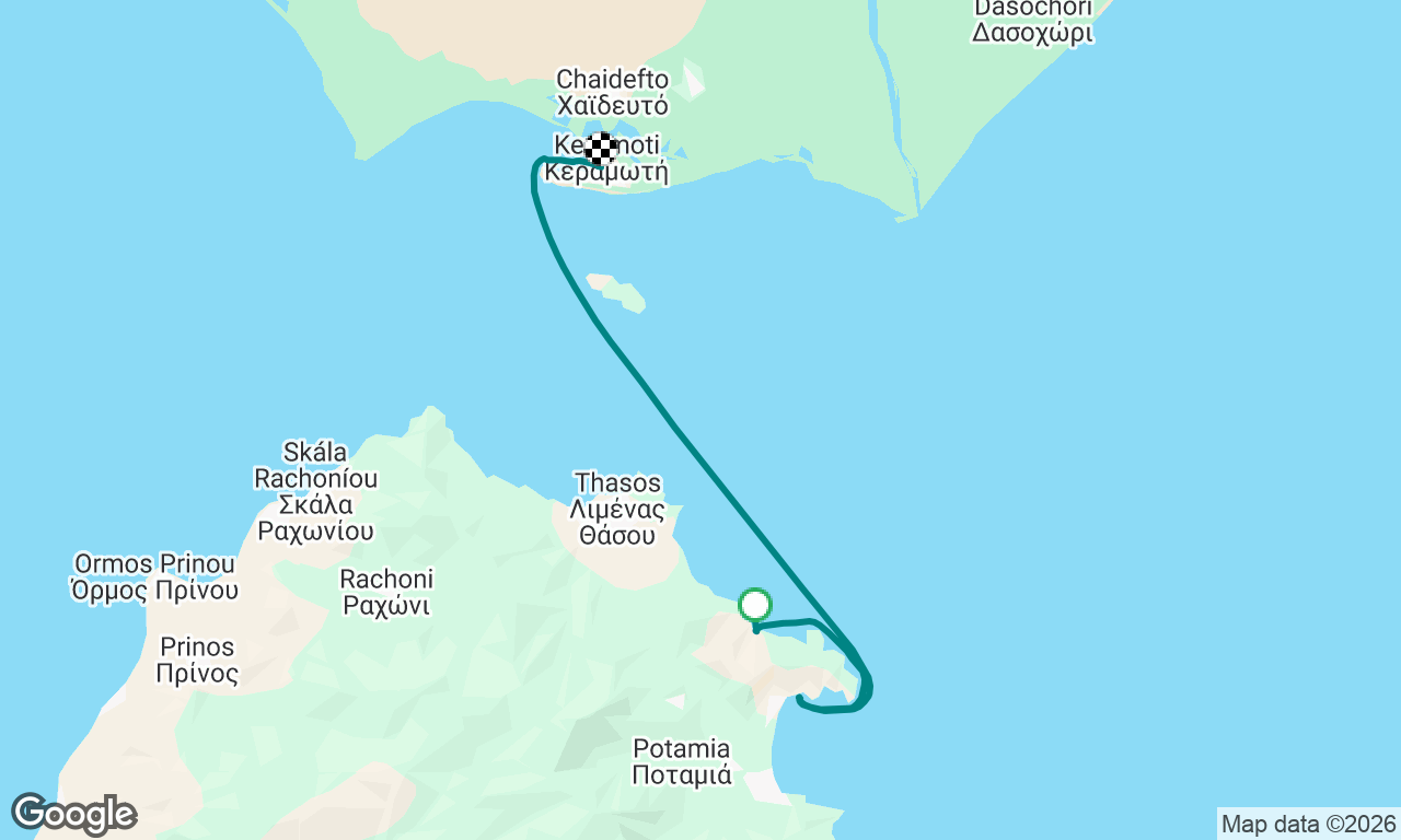 Voyage map