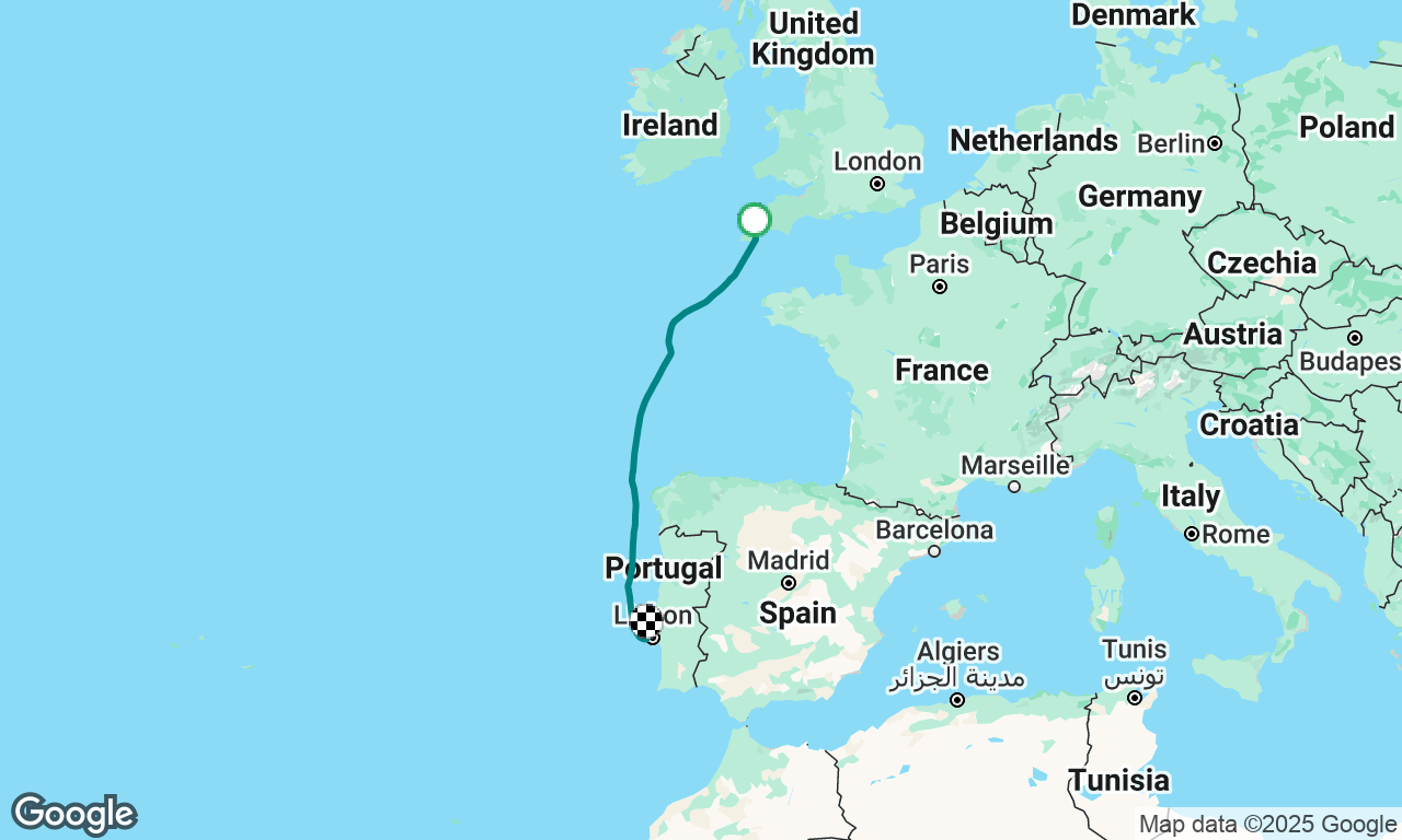 Hacylon Delivery Falmouth to Lisbon