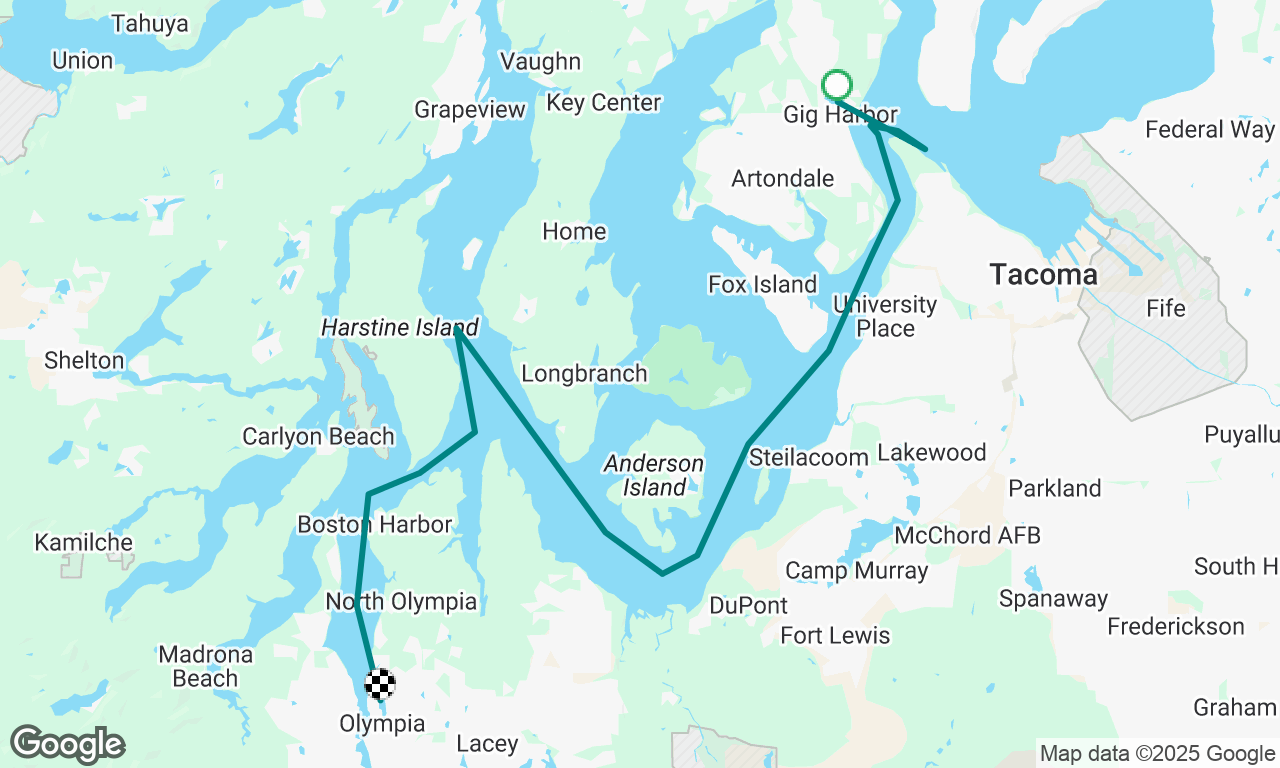 Trip from Gig Harbor 