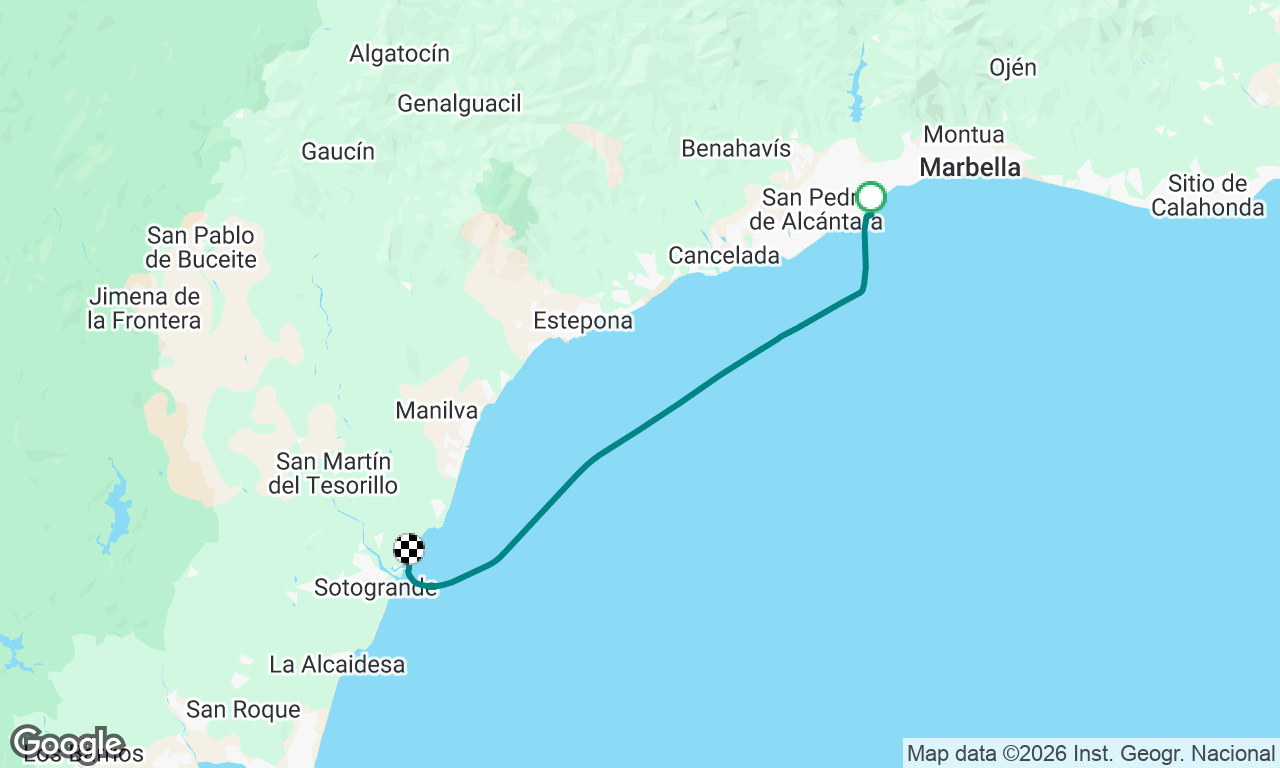 Voyage map