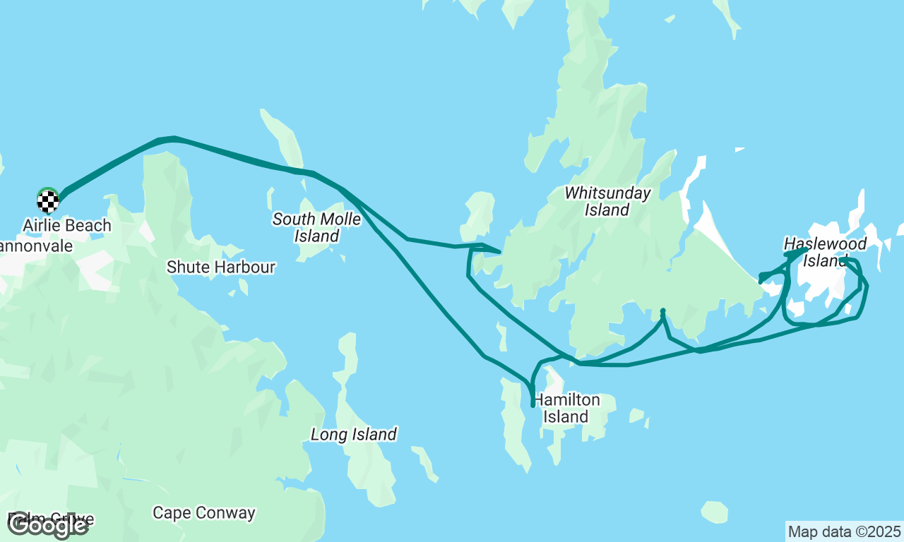 QLD25 38. Cruising the Island including Chalkies, Whitehaven and Crayfish Bay