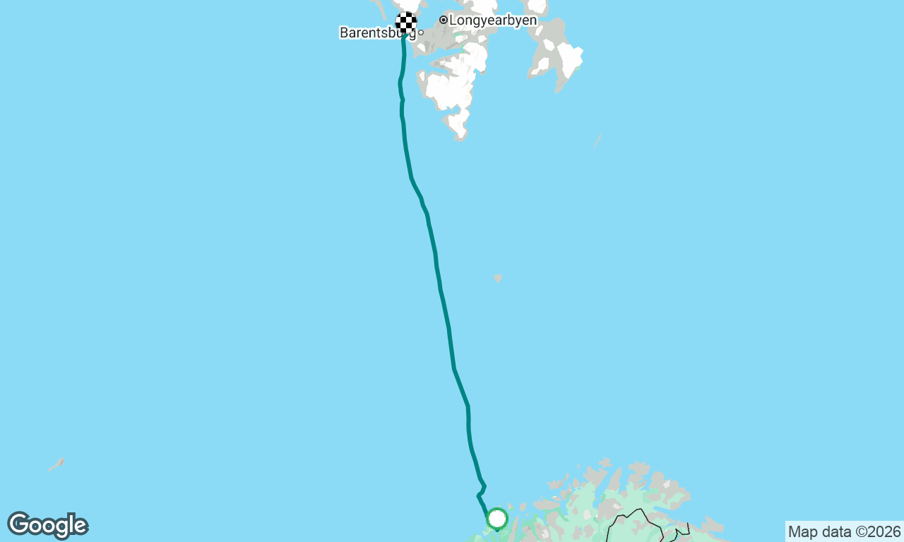 Voyage map