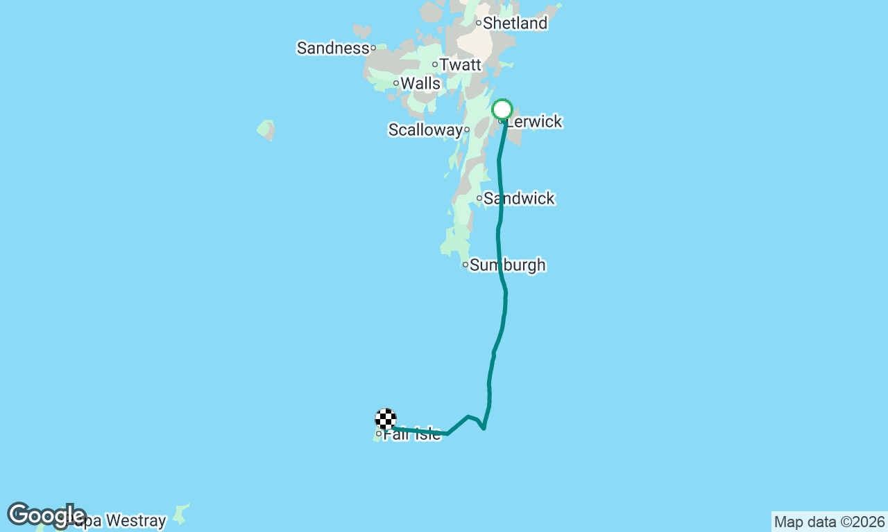 Lerwick to Fair Isle