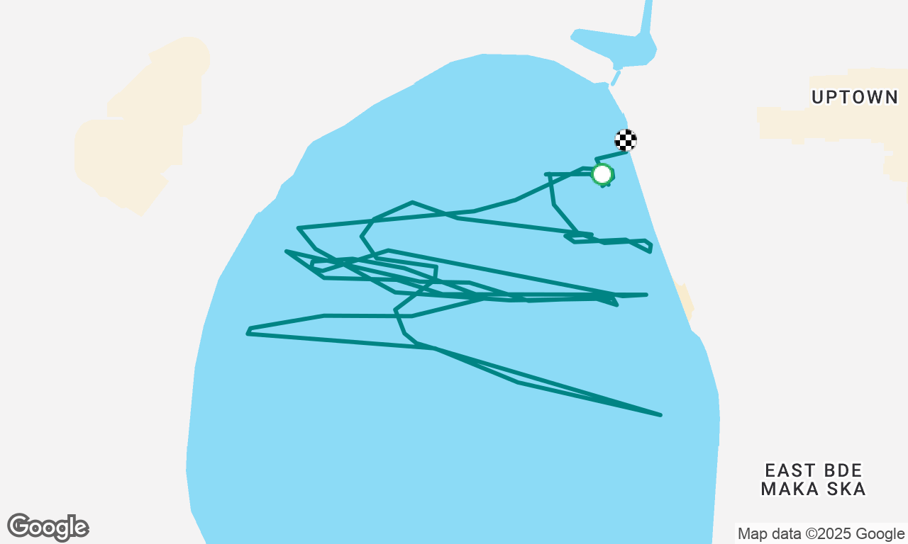 High wind sailing lesson 