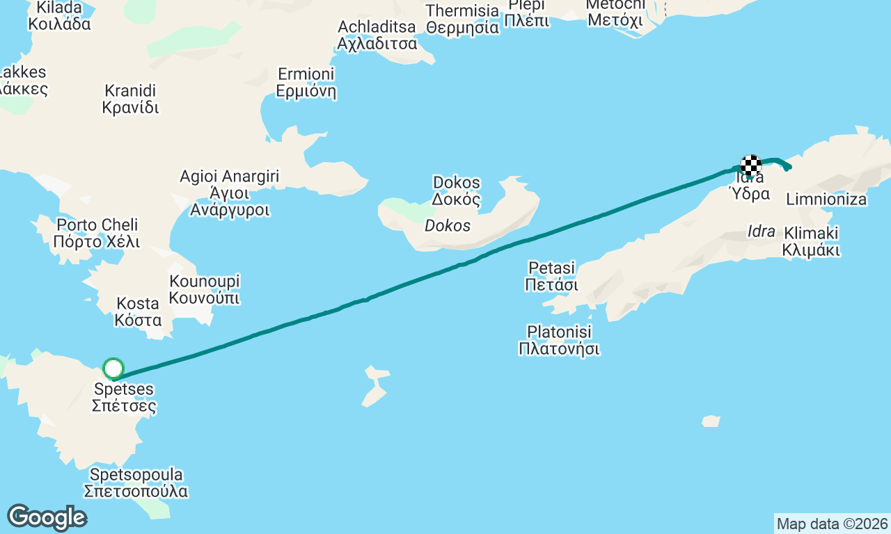Voyage map