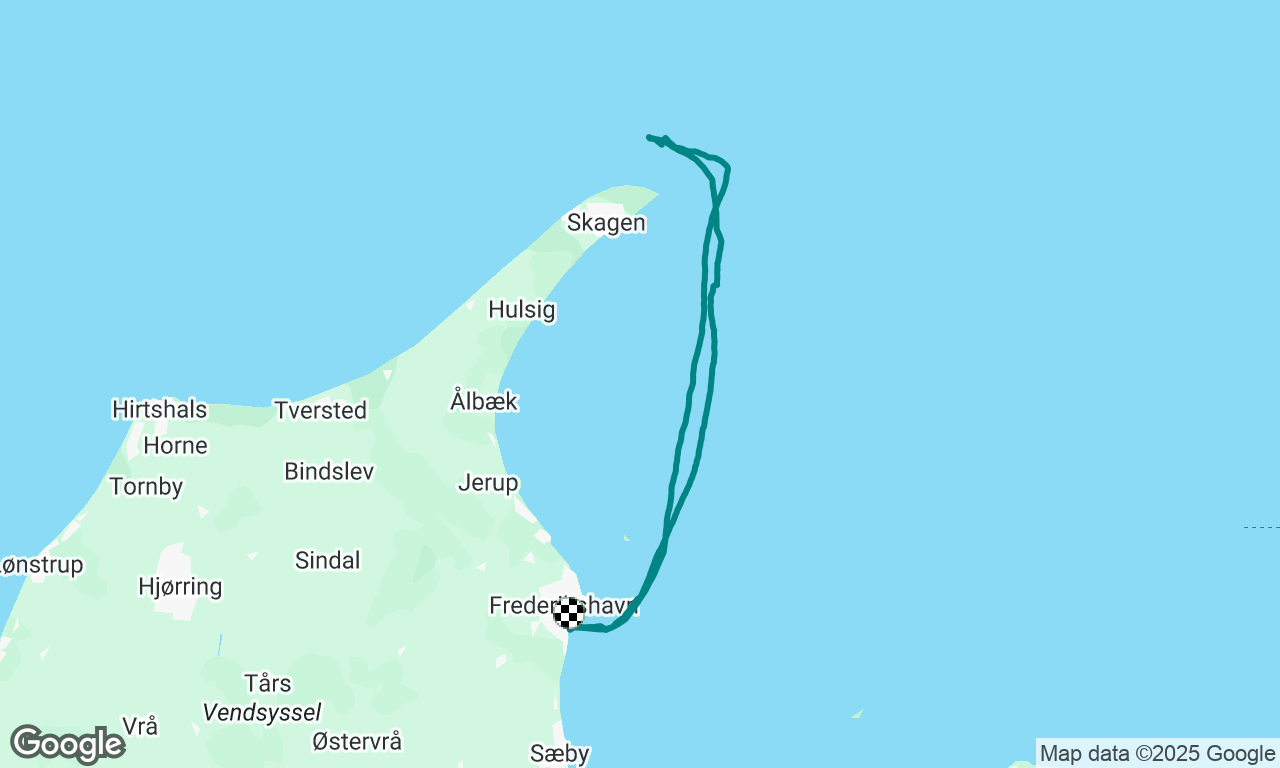 Frederikshavn-Skagen cape-Frederikshavn