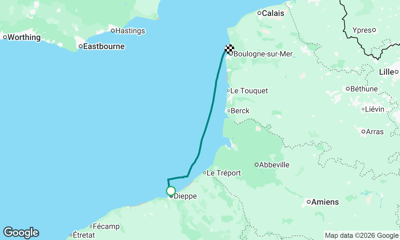 Voyage map