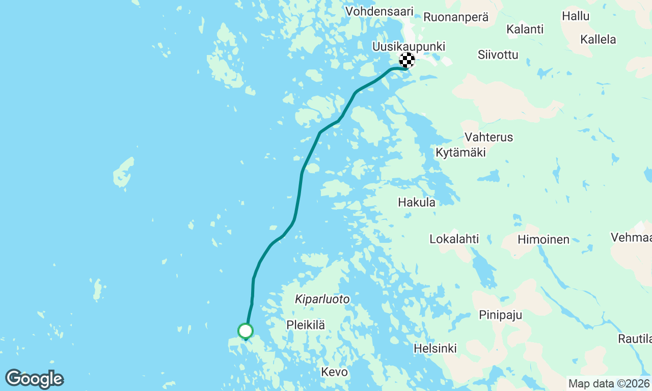 Voyage map