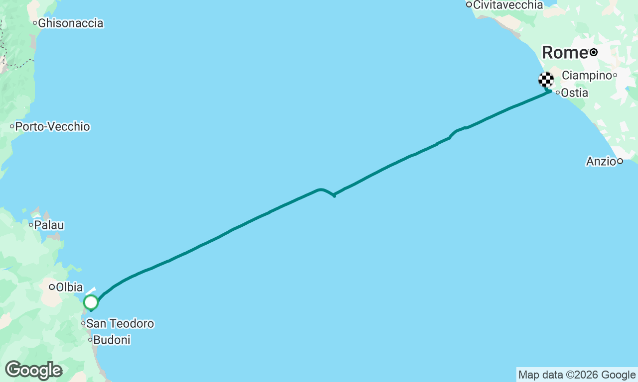 Voyage map