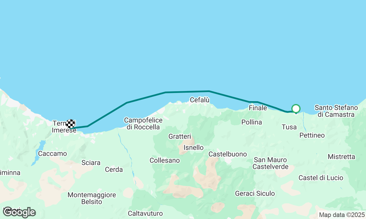 Tusa to Termini Imerese (Sicily) 