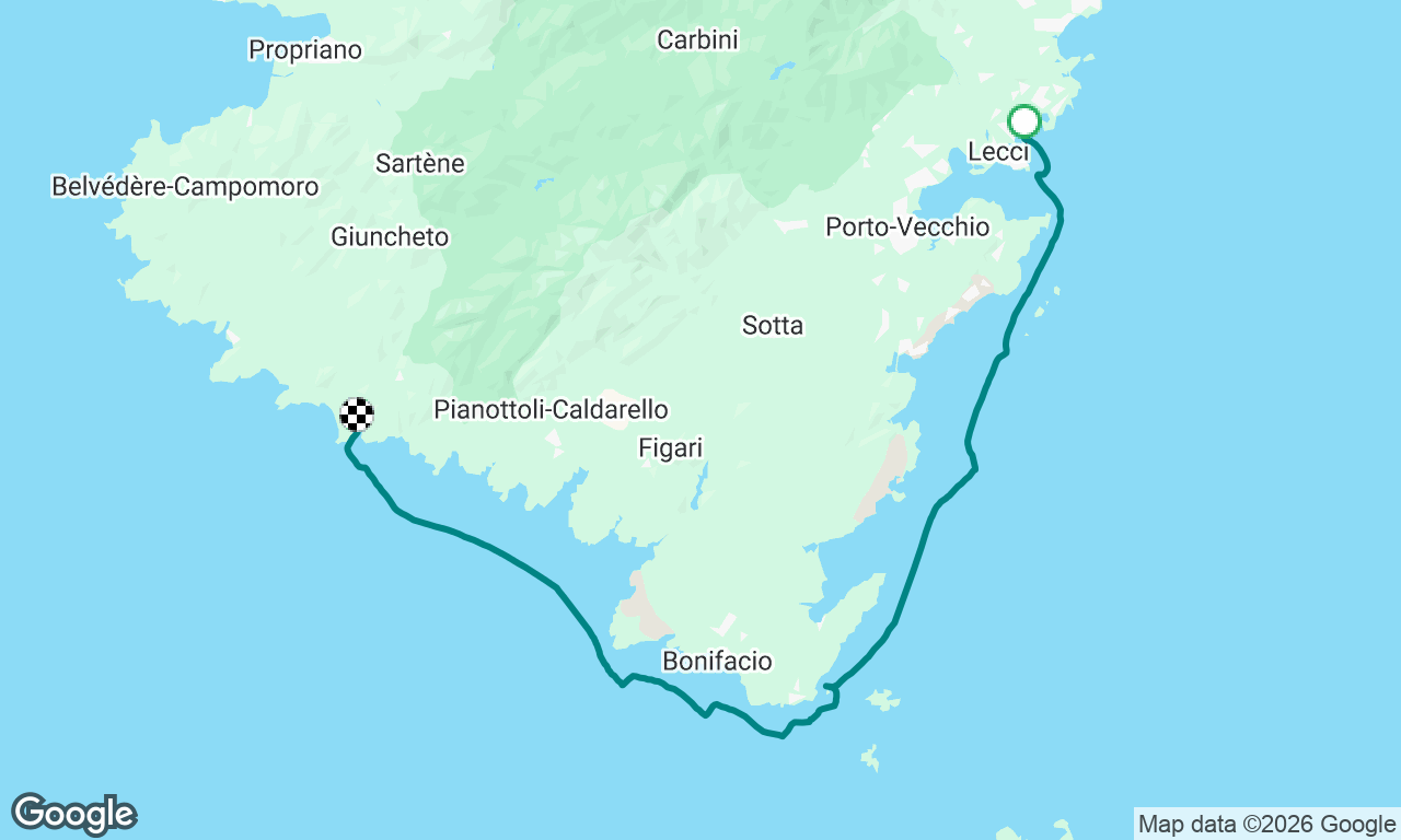Voyage map