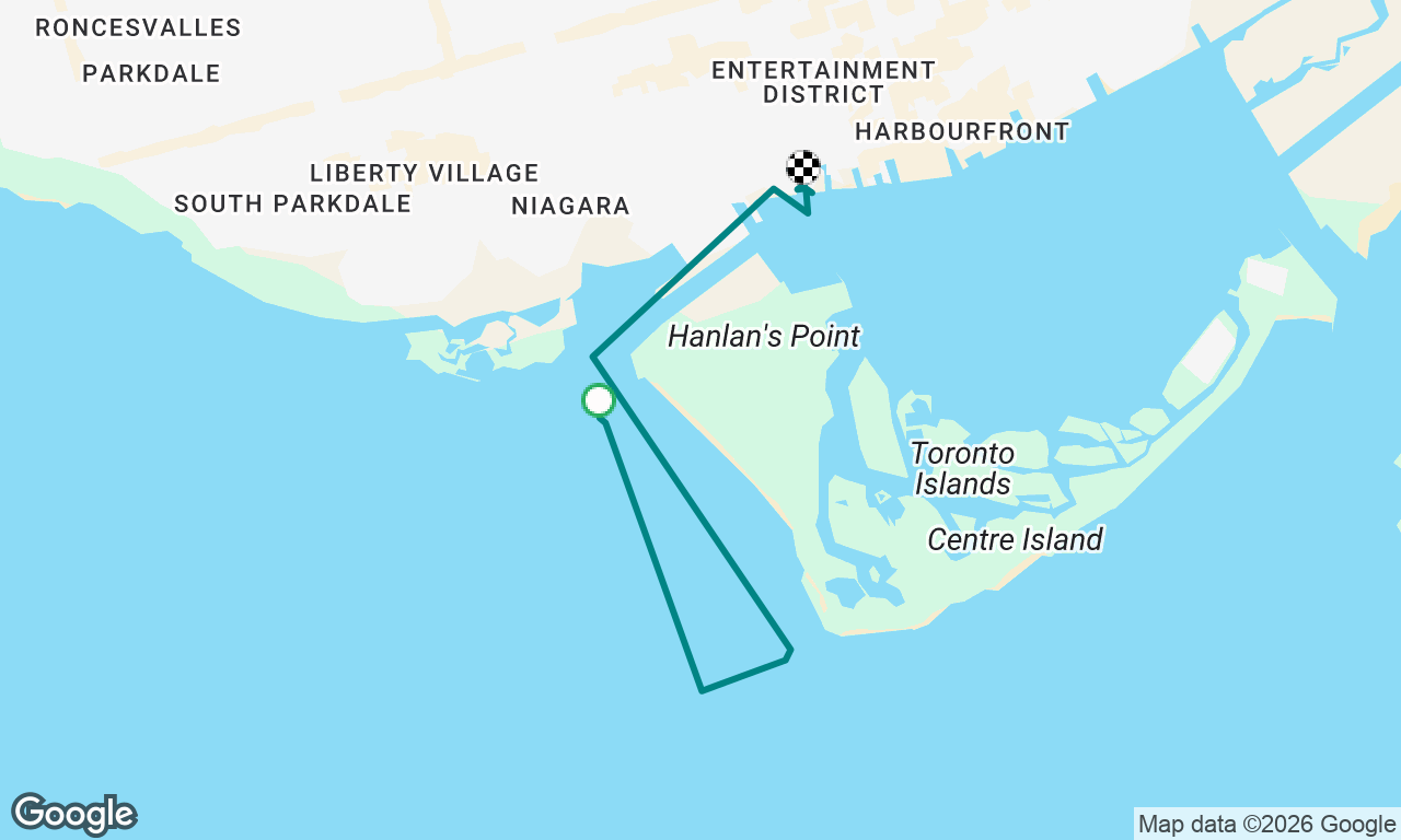 Voyage map