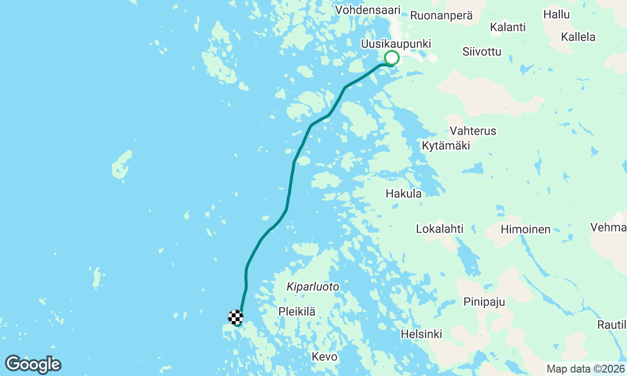 Voyage map