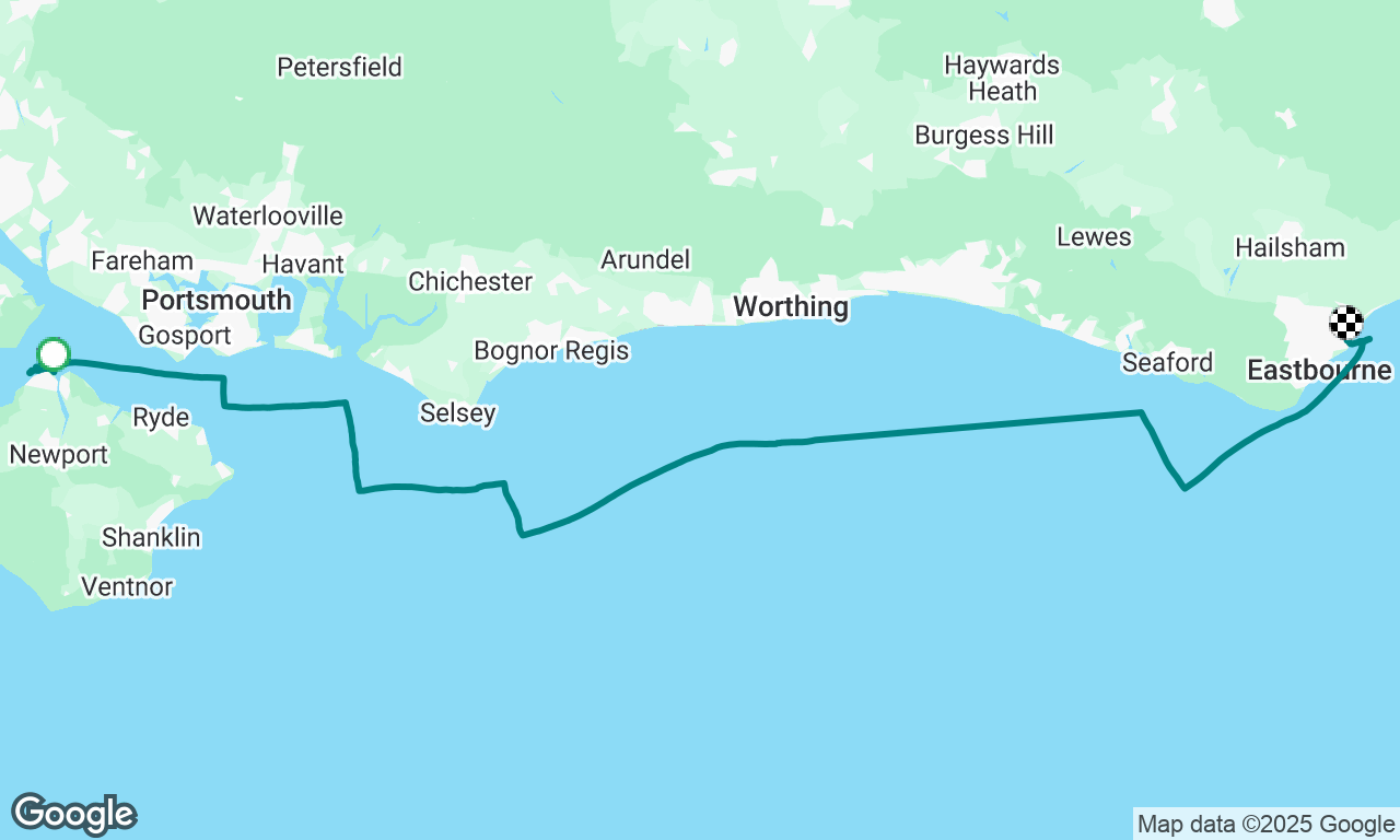 Cowes to Eastbourne