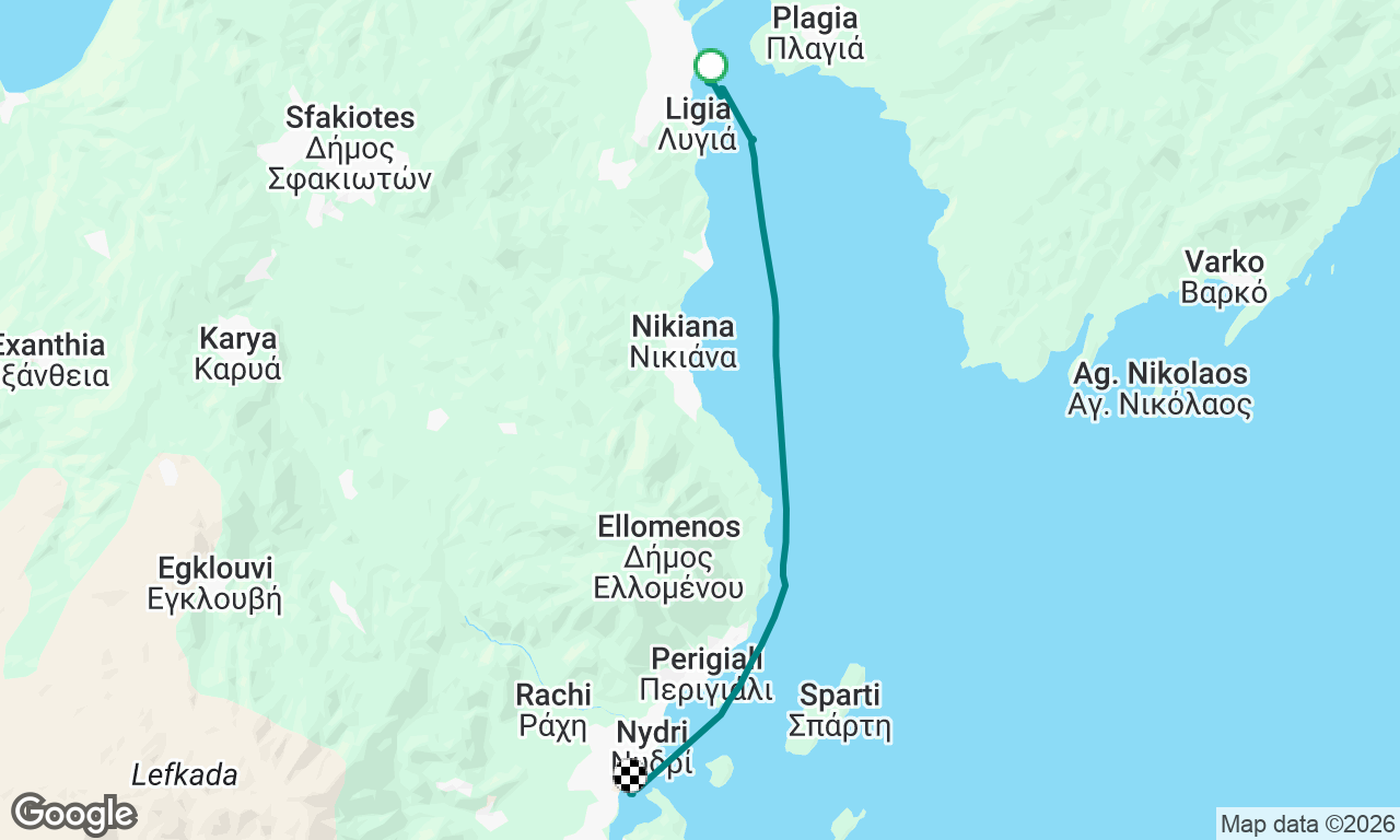 Voyage map